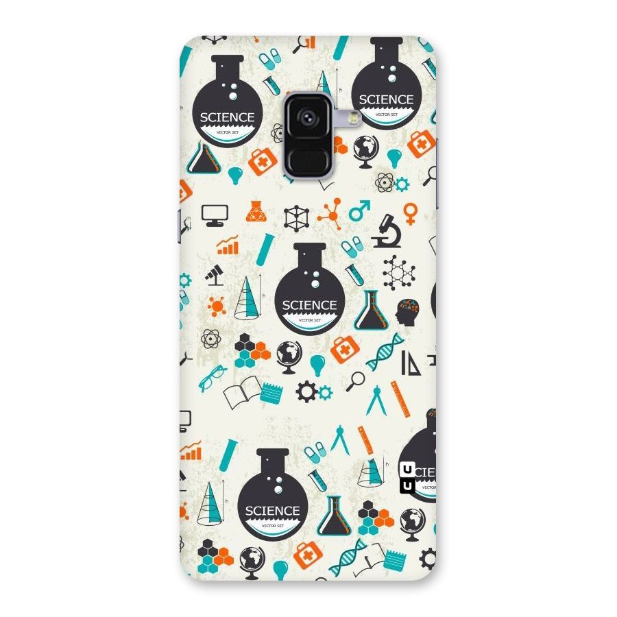Science Side Back Case for Galaxy A8 Plus