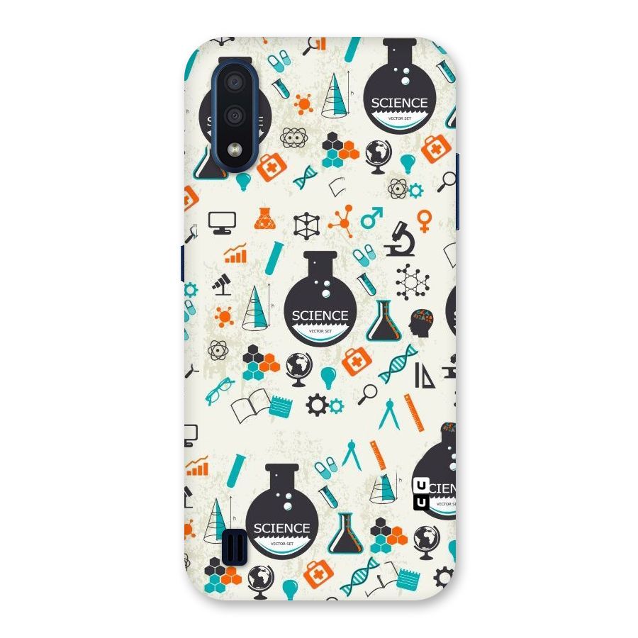 Science Side Back Case for Galaxy M01