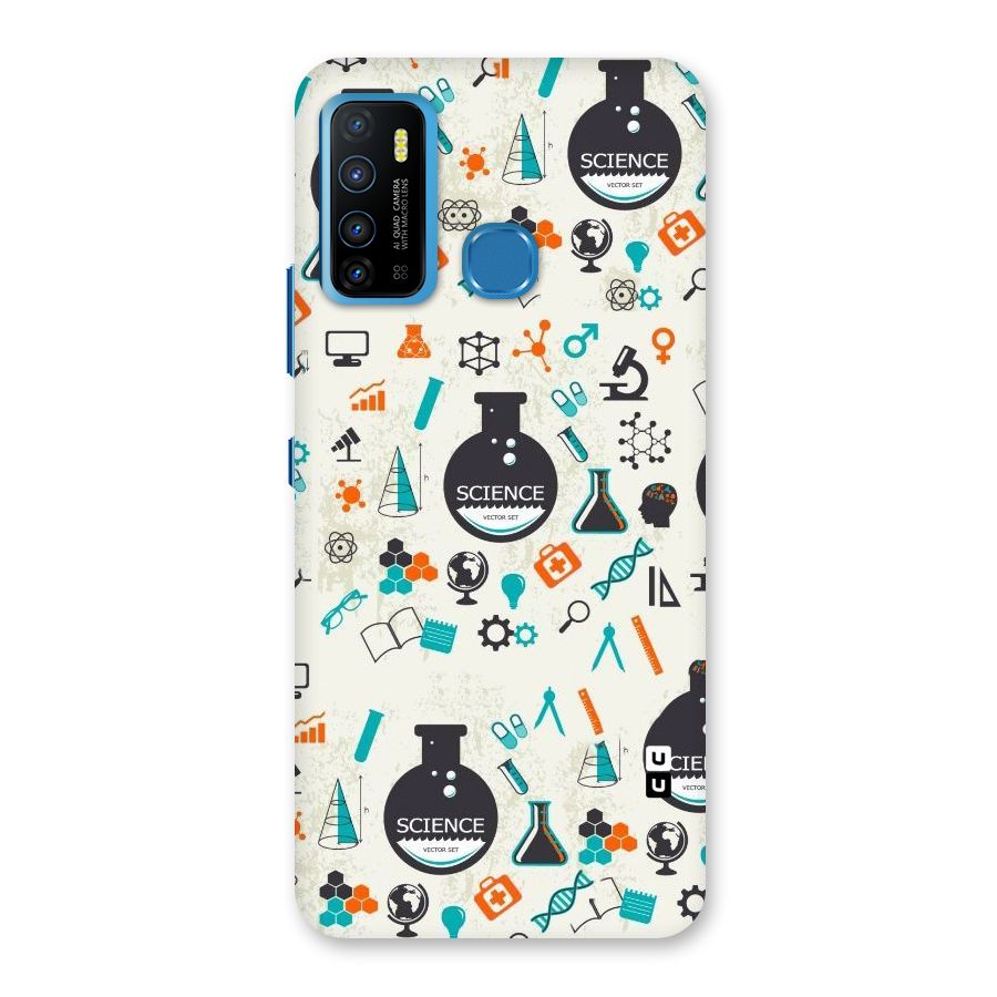 Science Side Back Case for Infinix Hot 9
