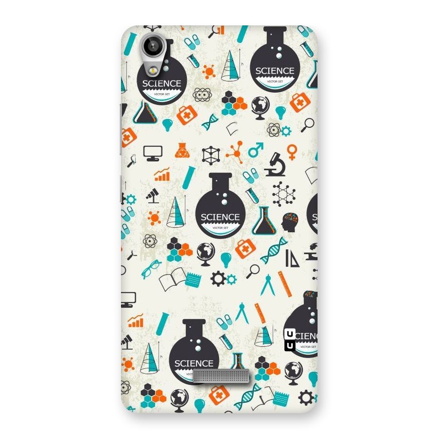 Science Side Back Case for Lava-Pixel-V1