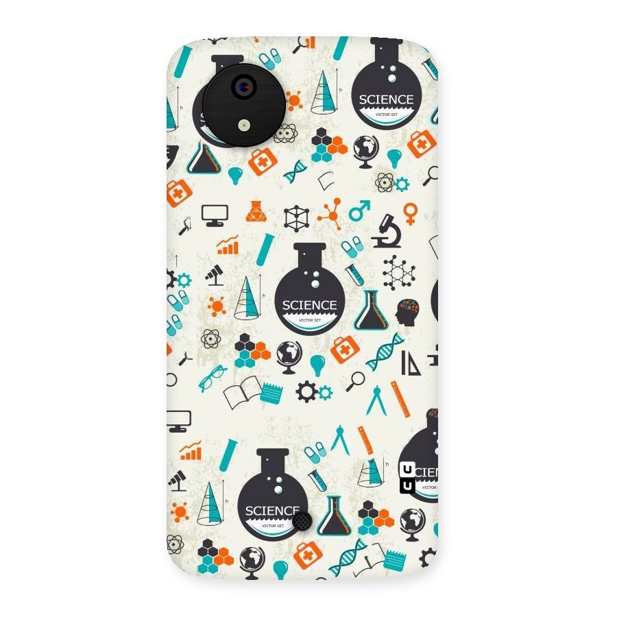 Science Side Back Case for Micromax Canvas A1