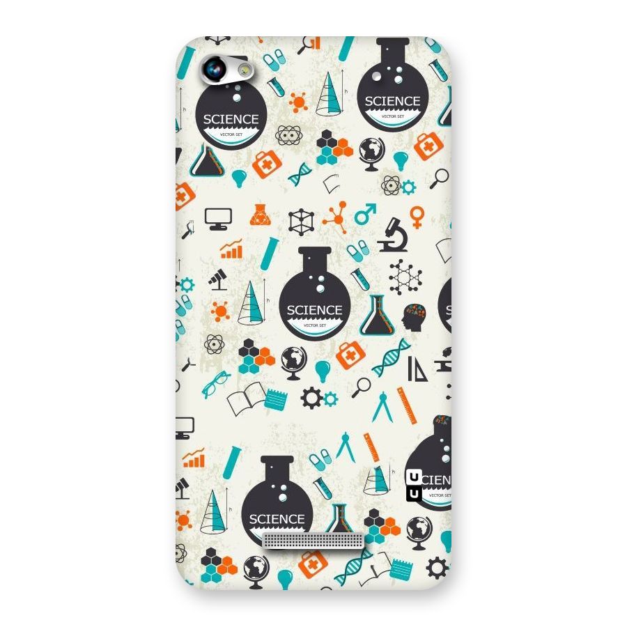 Science Side Back Case for Micromax Hue 2
