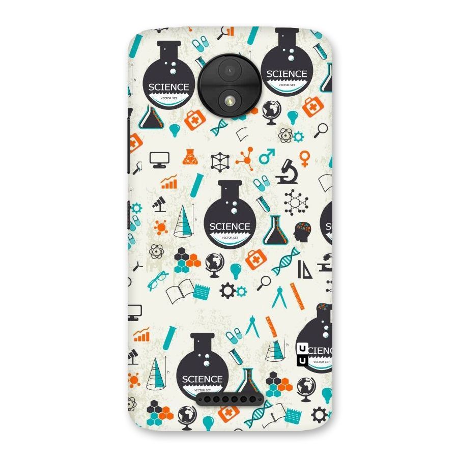 Science Side Back Case for Moto C