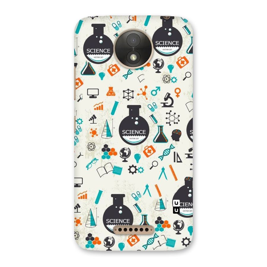 Science Side Back Case for Moto C Plus