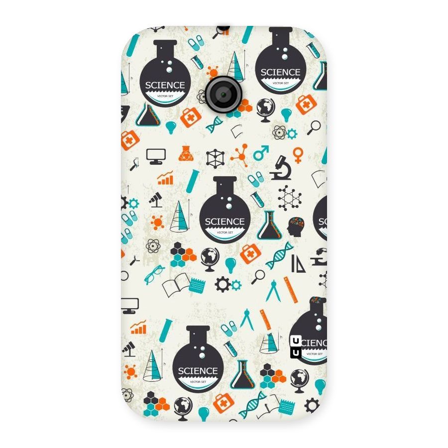 Science Side Back Case for Moto E