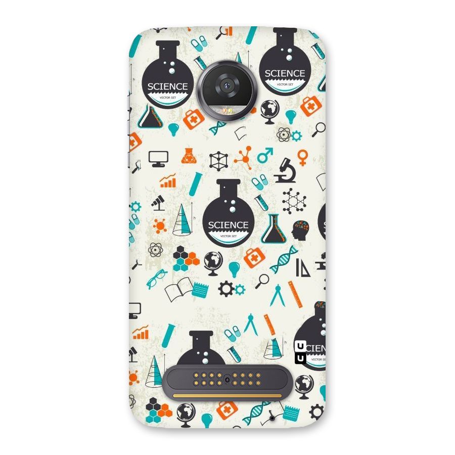 Science Side Back Case for Moto Z2 Play