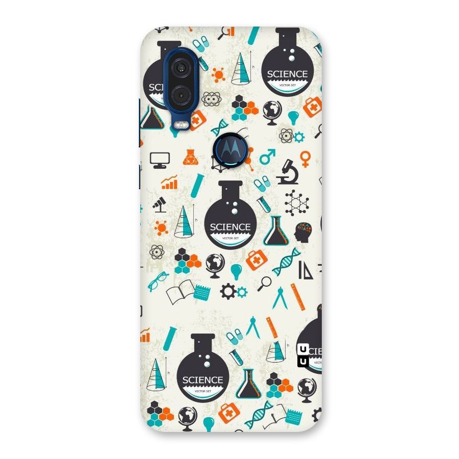 Science Side Back Case for Motorola One Vision