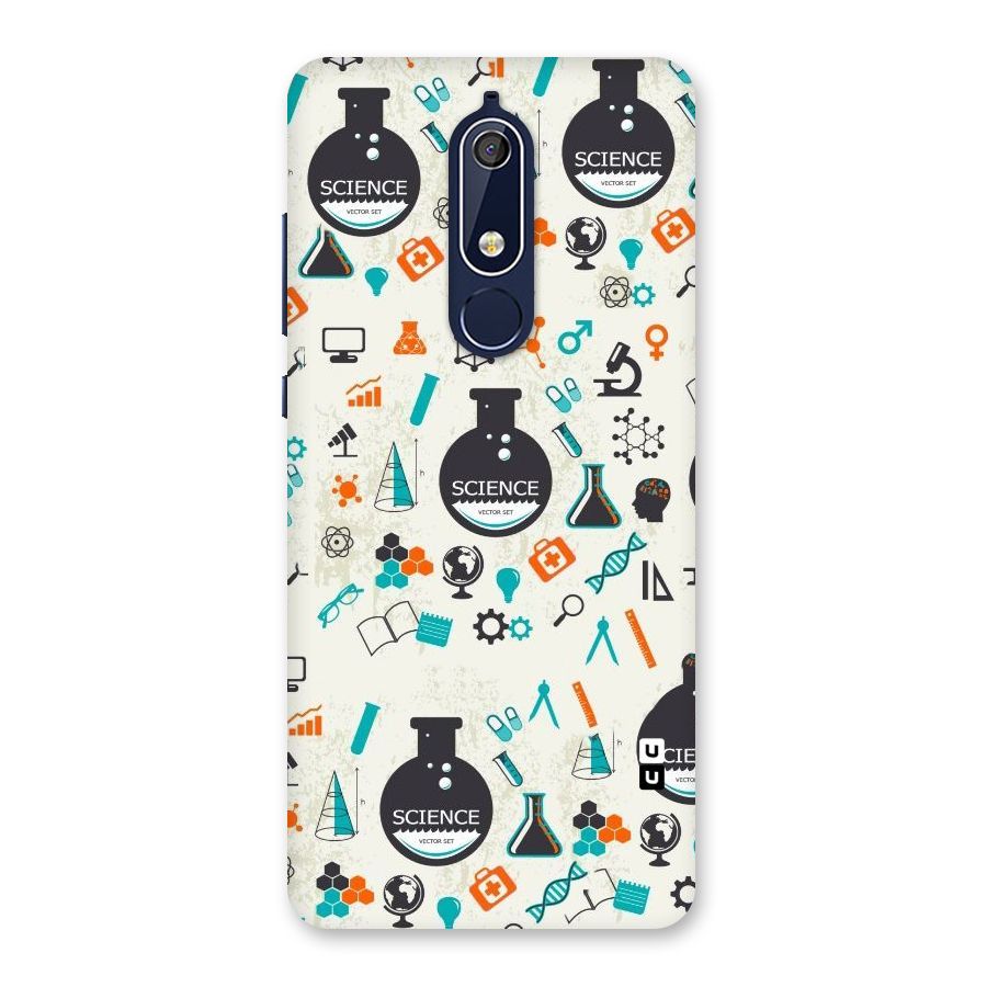 Science Side Back Case for Nokia 5.1