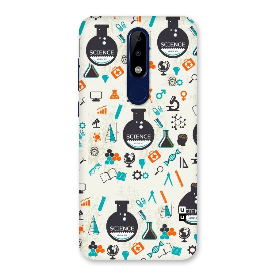 Science Side Back Case for Nokia 5.1 Plus