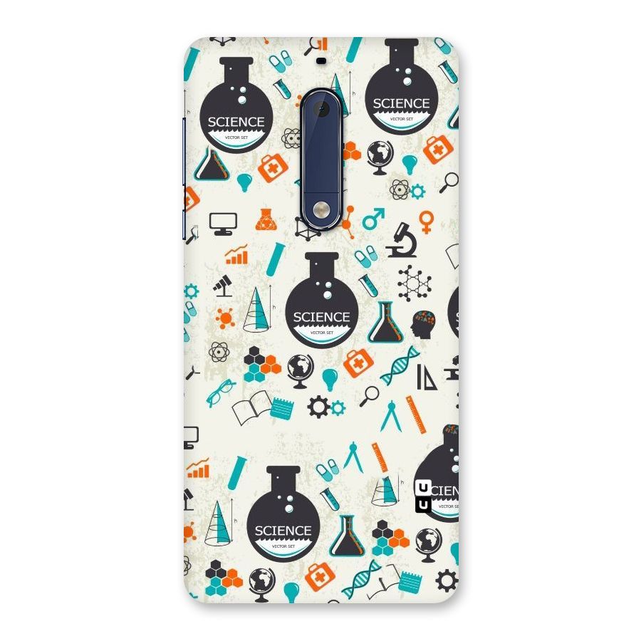 Science Side Back Case for Nokia 5