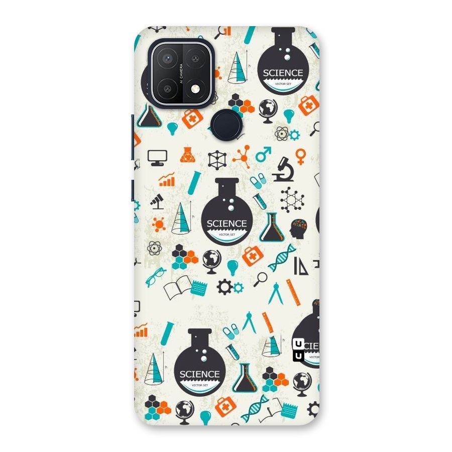 Science Side Back Case for Oppo A15