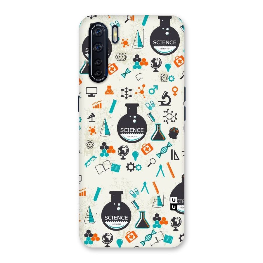 Science Side Back Case for Oppo F15