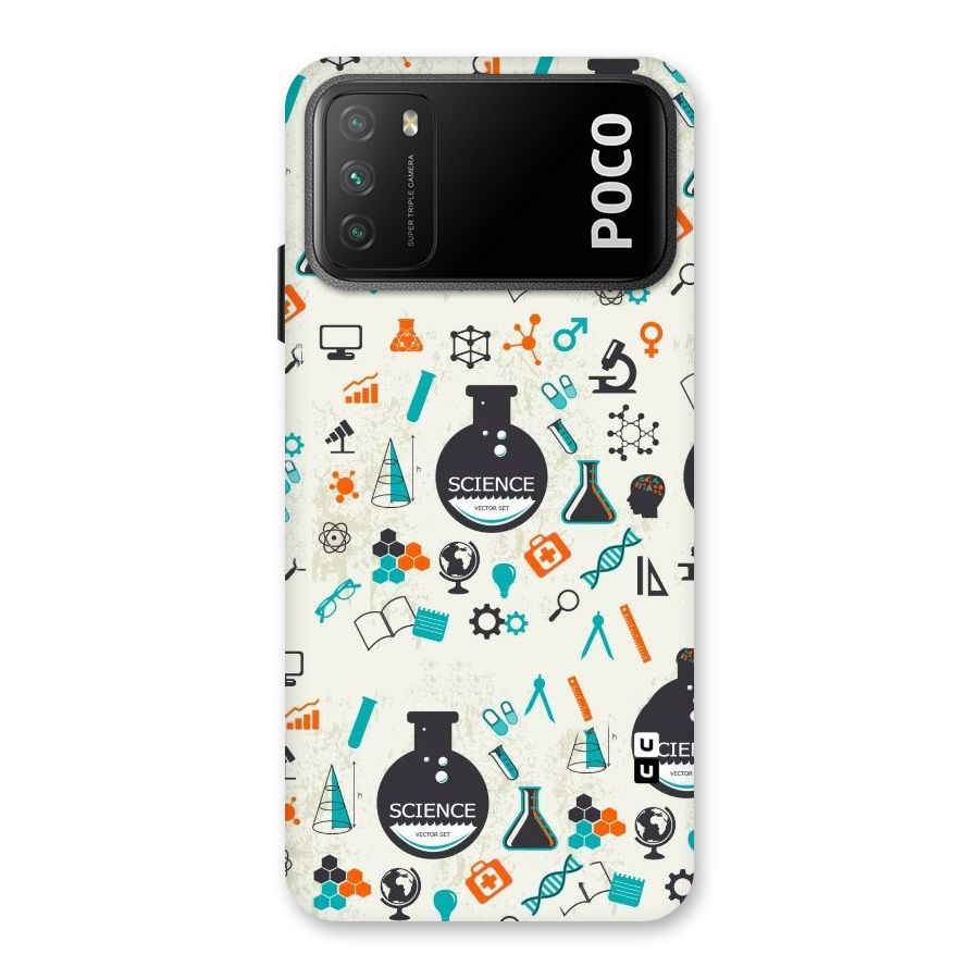 Science Side Back Case for Poco M3