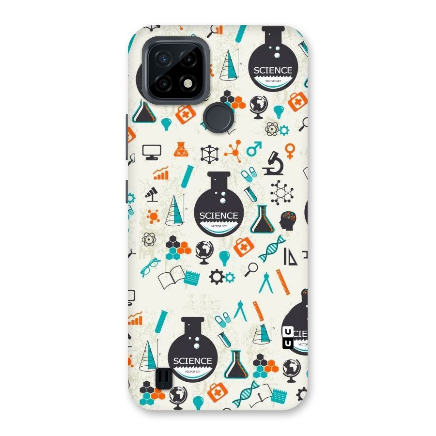 Science Side Back Case for Realme C21