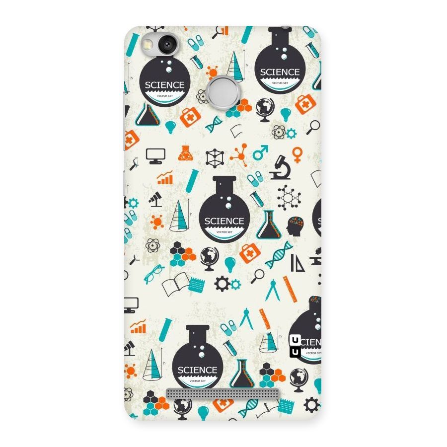Science Side Back Case for Redmi 3S Prime