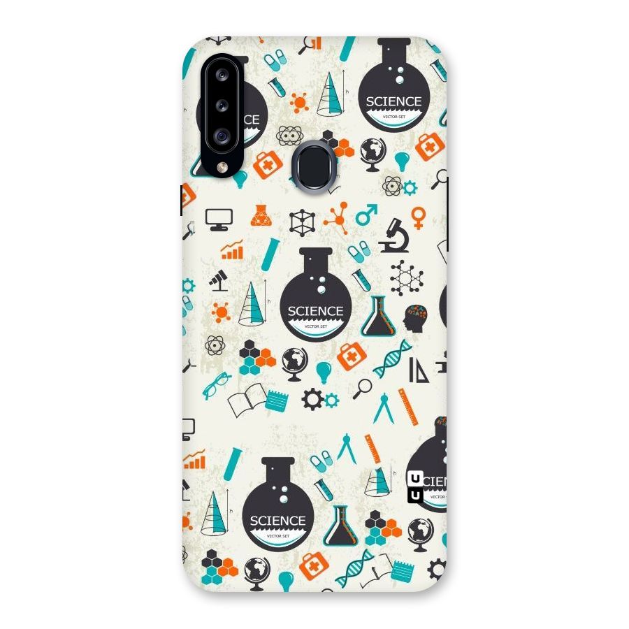 Science Side Back Case for Samsung Galaxy A20s