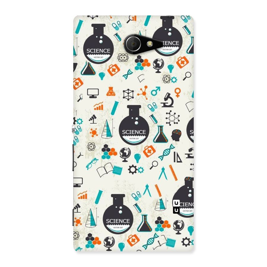 Science Side Back Case for Sony Xperia M2