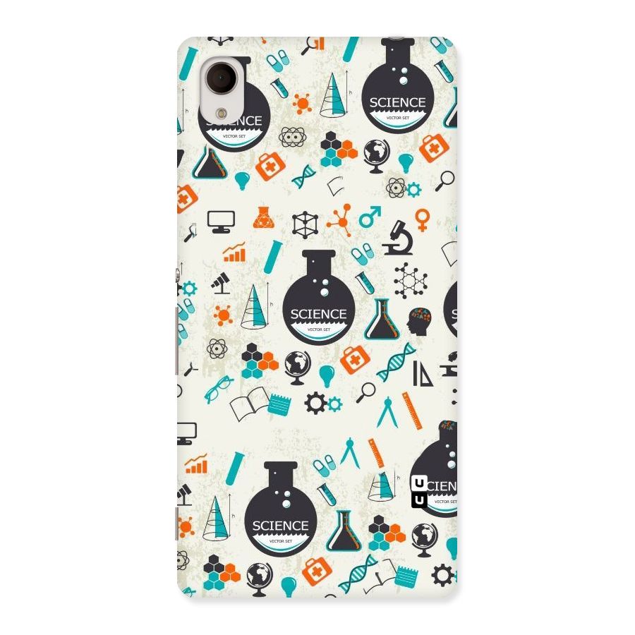 Science Side Back Case for Sony Xperia M4