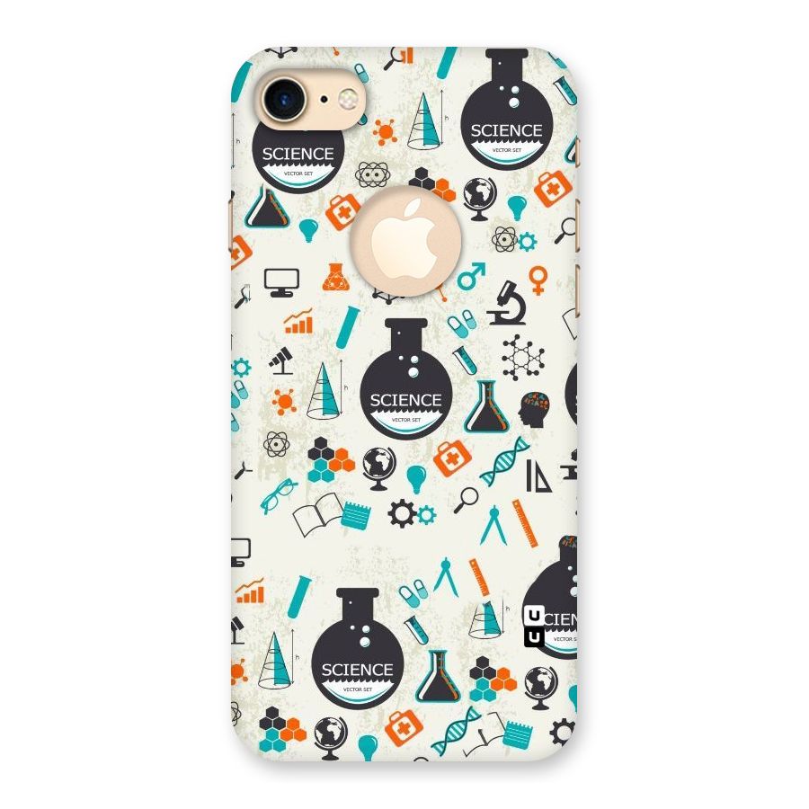 Science Side Back Case for iPhone 7 Logo Cut