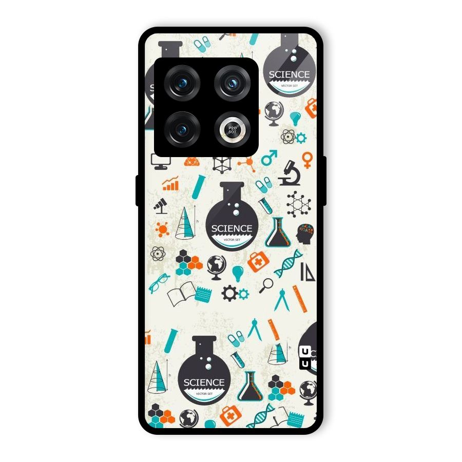 Science Side Glass Back Case for OnePlus 10 Pro 5G
