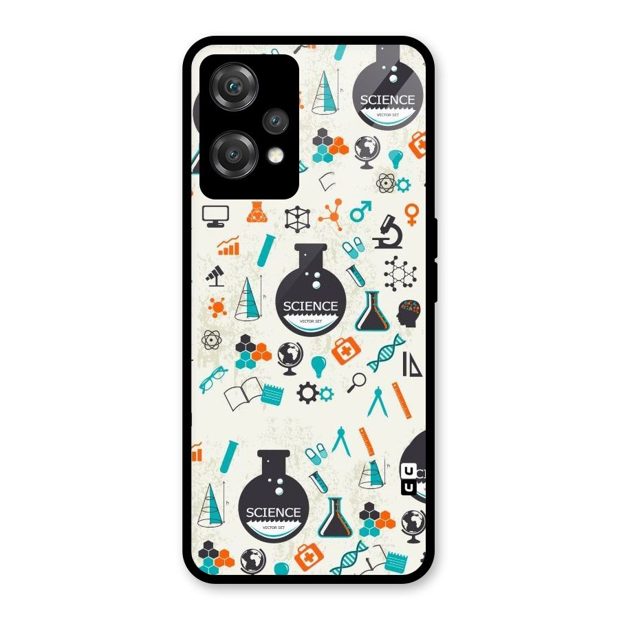 Science Side Glass Back Case for OnePlus Nord CE 2 Lite 5G