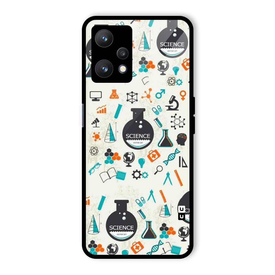 Science Side Glass Back Case for Realme 9 Pro 5G