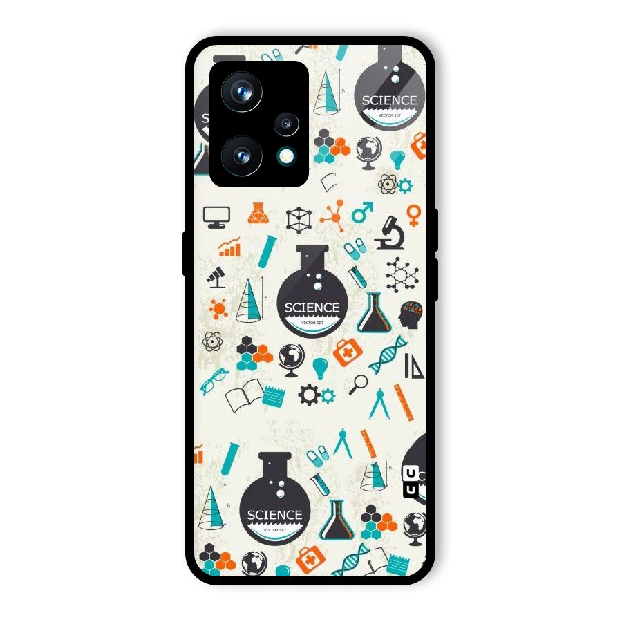 Science Side Glass Back Case for Realme 9 Pro Plus 5G