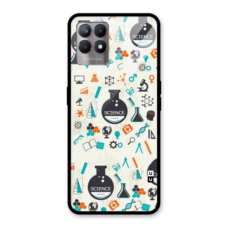 Science Side Glass Back Case for Realme Narzo 50