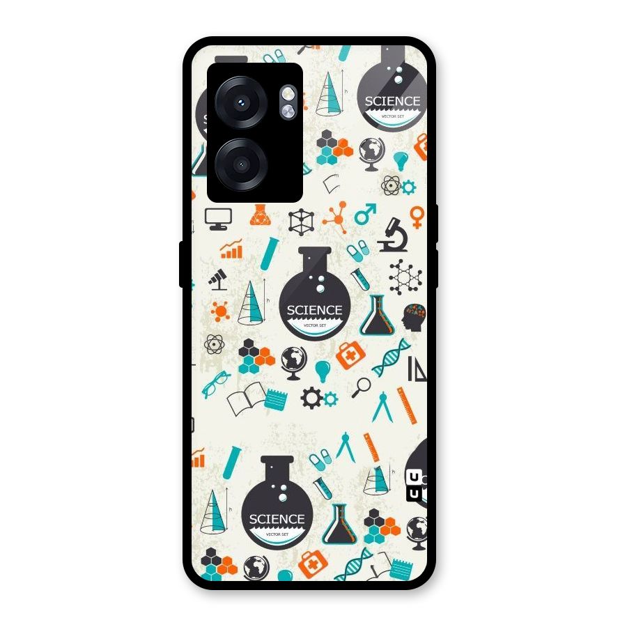 Science Side Glass Back Case for Realme Narzo 50 5G