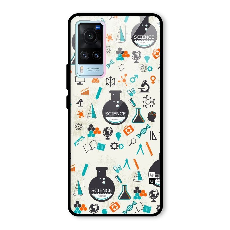 Science Side Glass Back Case for Vivo X60