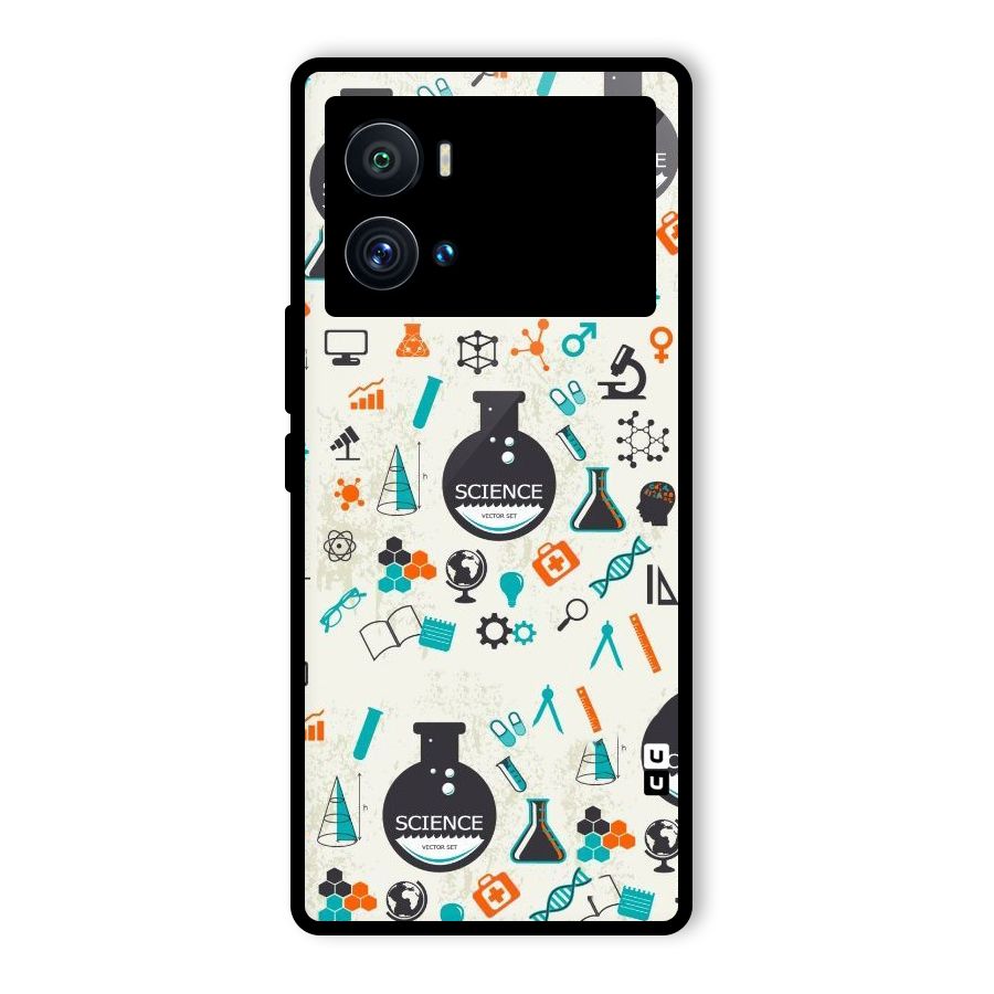 Science Side Glass Back Case for Vivo iQOO 9 Pro
