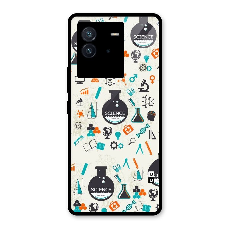 Science Side Glass Back Case for Vivo iQOO Neo 6 5G