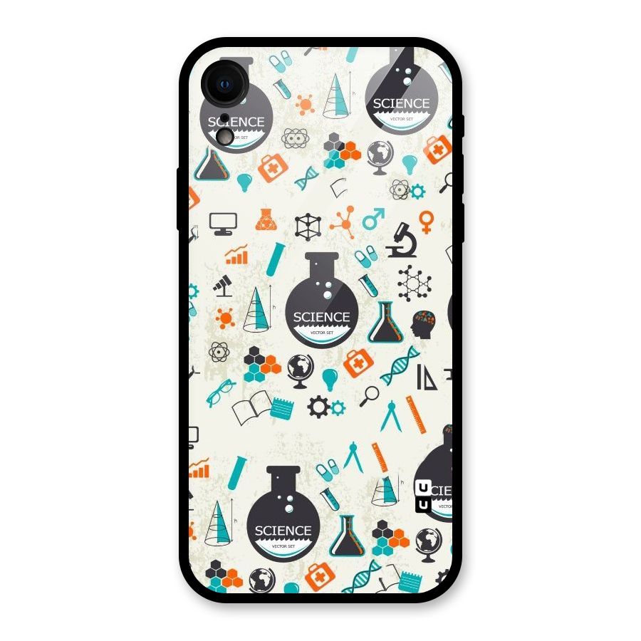Science Side Glass Back Case for XR