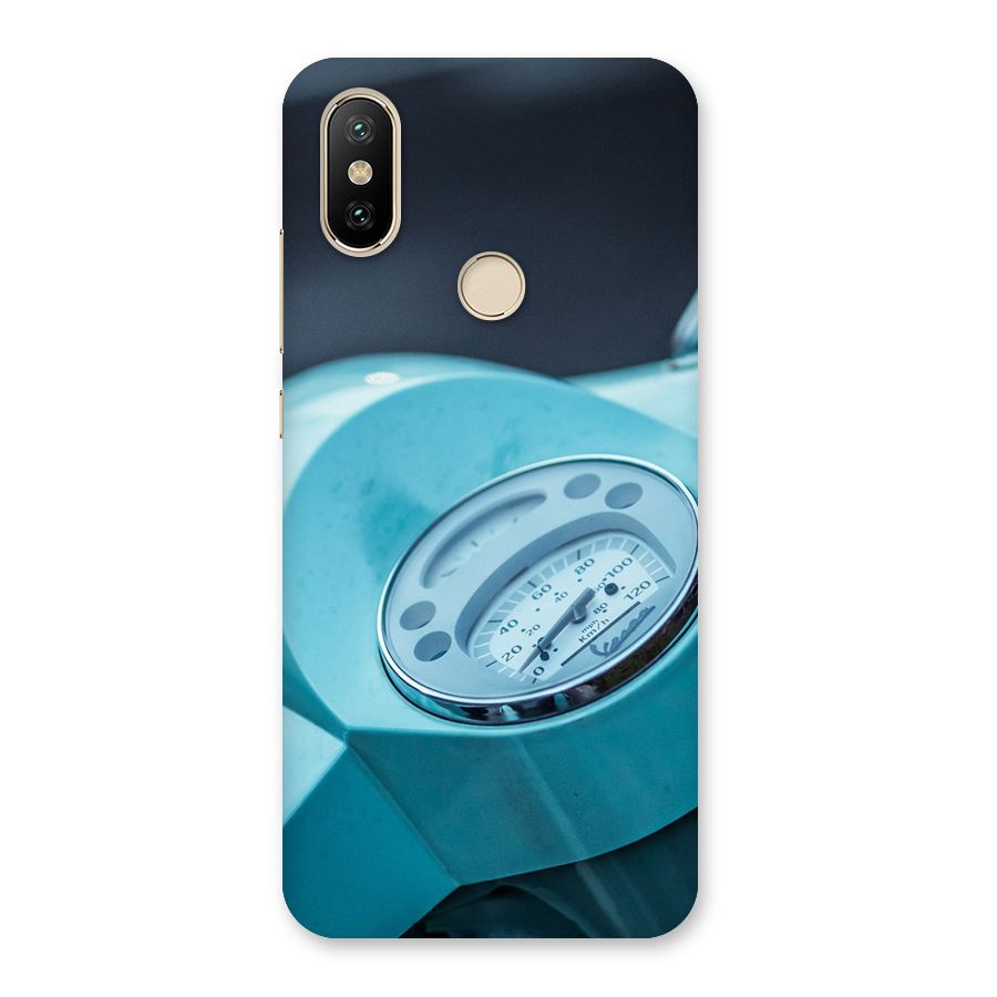 Scooter Meter Back Case for Mi A2