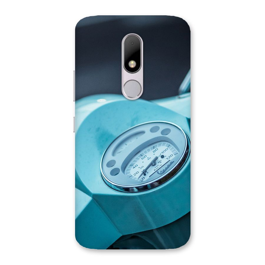 Scooter Meter Back Case for Moto M