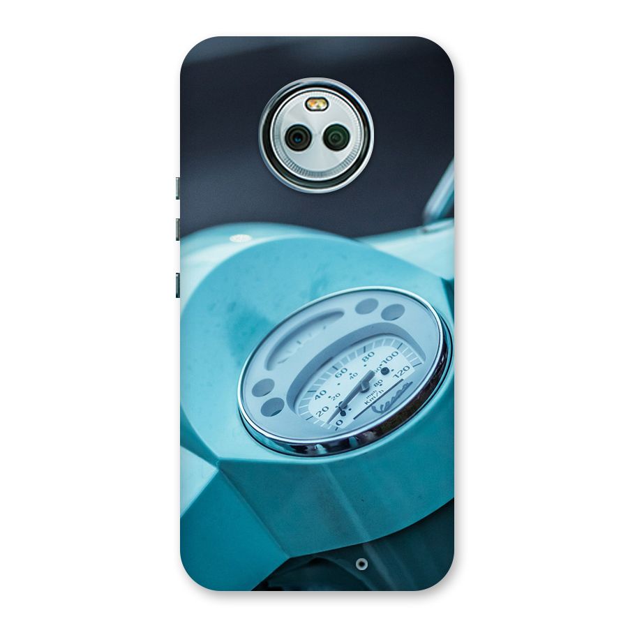 Scooter Meter Back Case for Moto X4