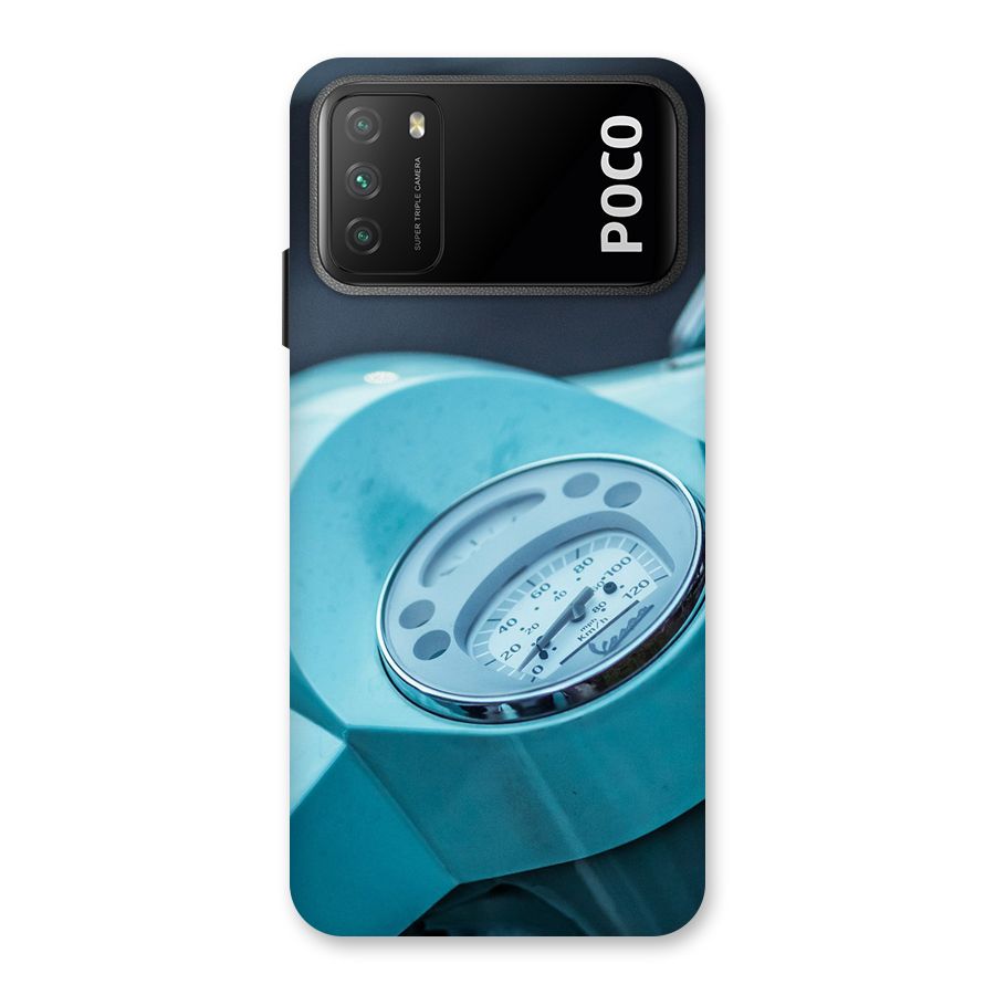 Scooter Meter Back Case for Poco M3