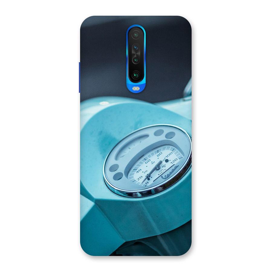 Scooter Meter Back Case for Poco X2