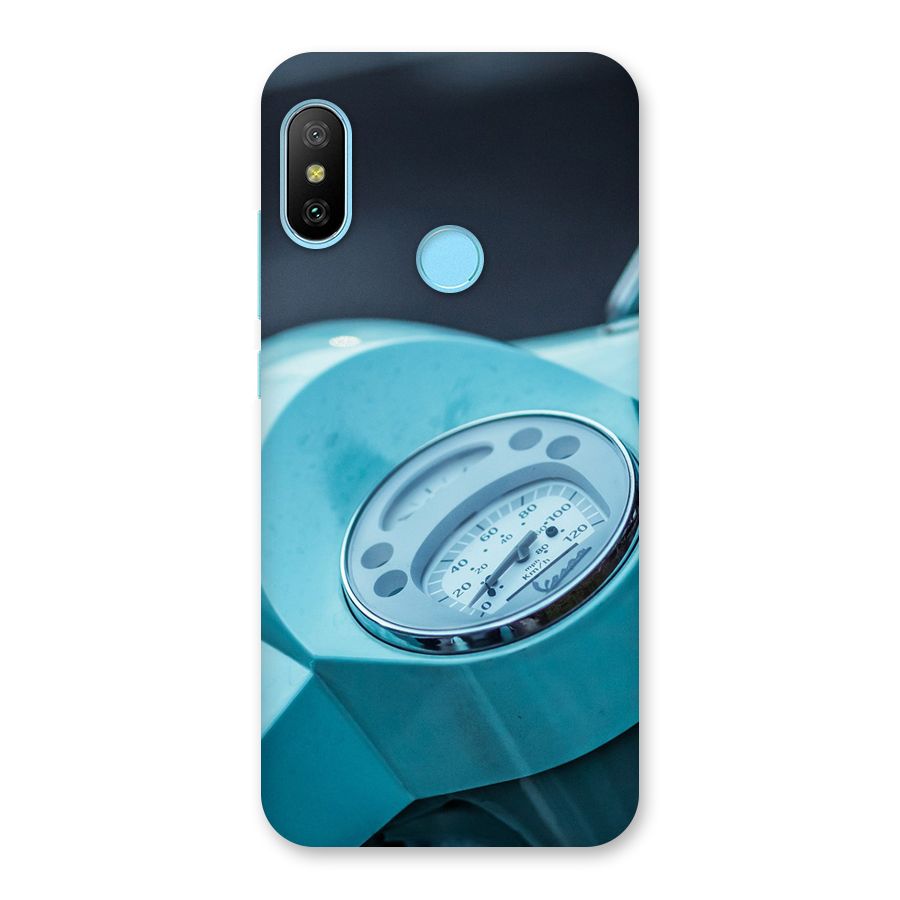 Scooter Meter Back Case for Redmi 6 Pro