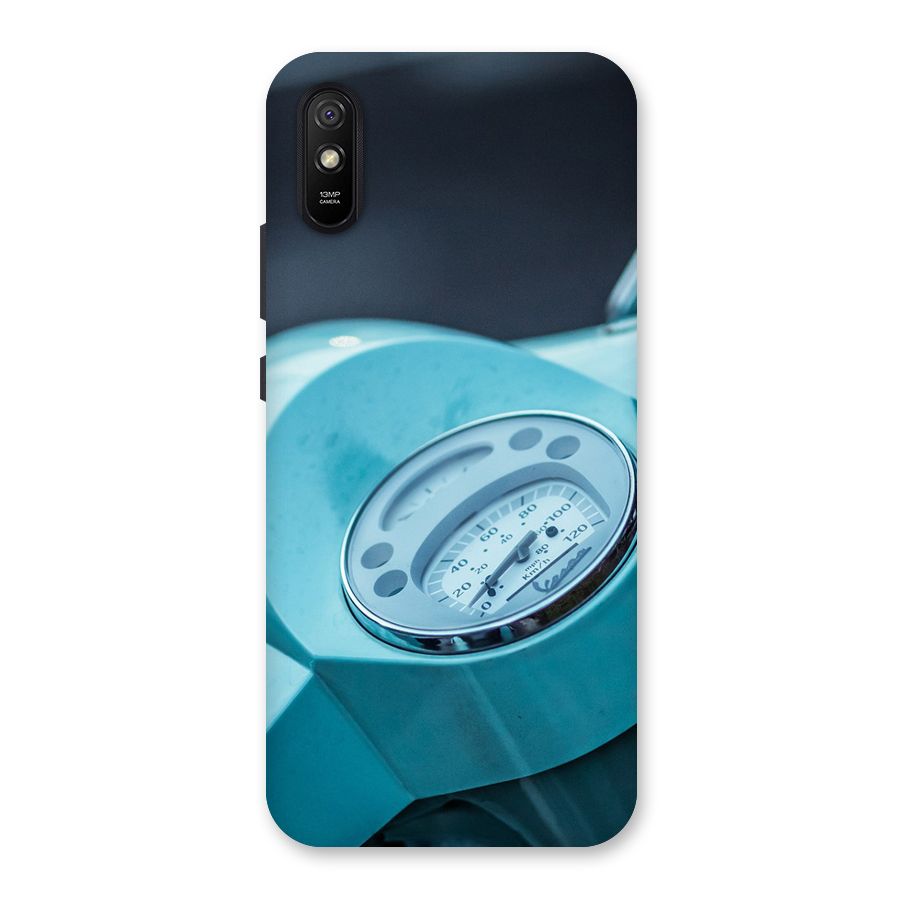 Scooter Meter Back Case for Redmi 9A
