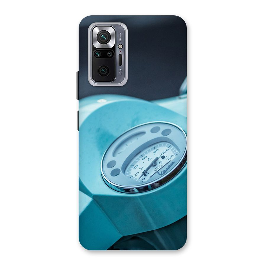 Scooter Meter Back Case for Redmi Note 10 Pro