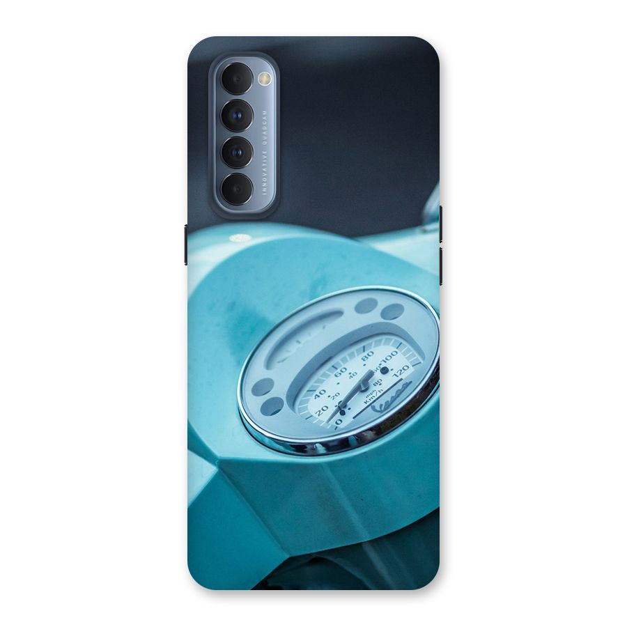 Scooter Meter Back Case for Reno4 Pro