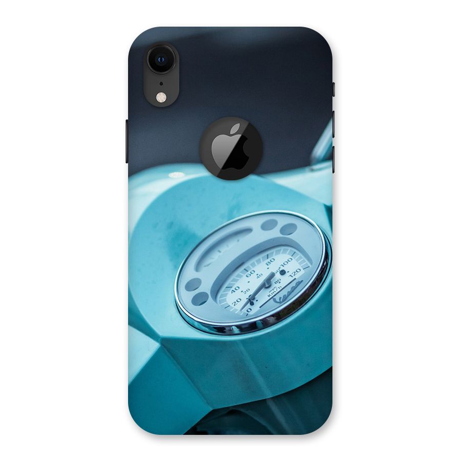 Scooter Meter Back Case for iPhone XR Logo Cut