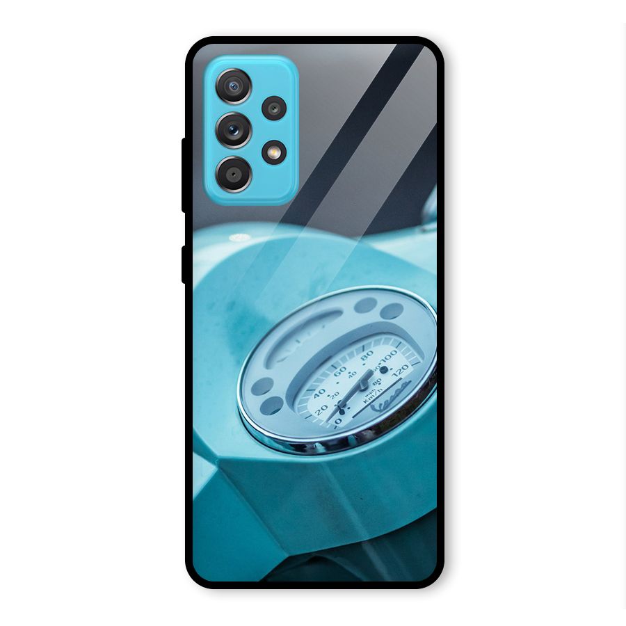 Scooter Meter Glass Back Case for Galaxy A52