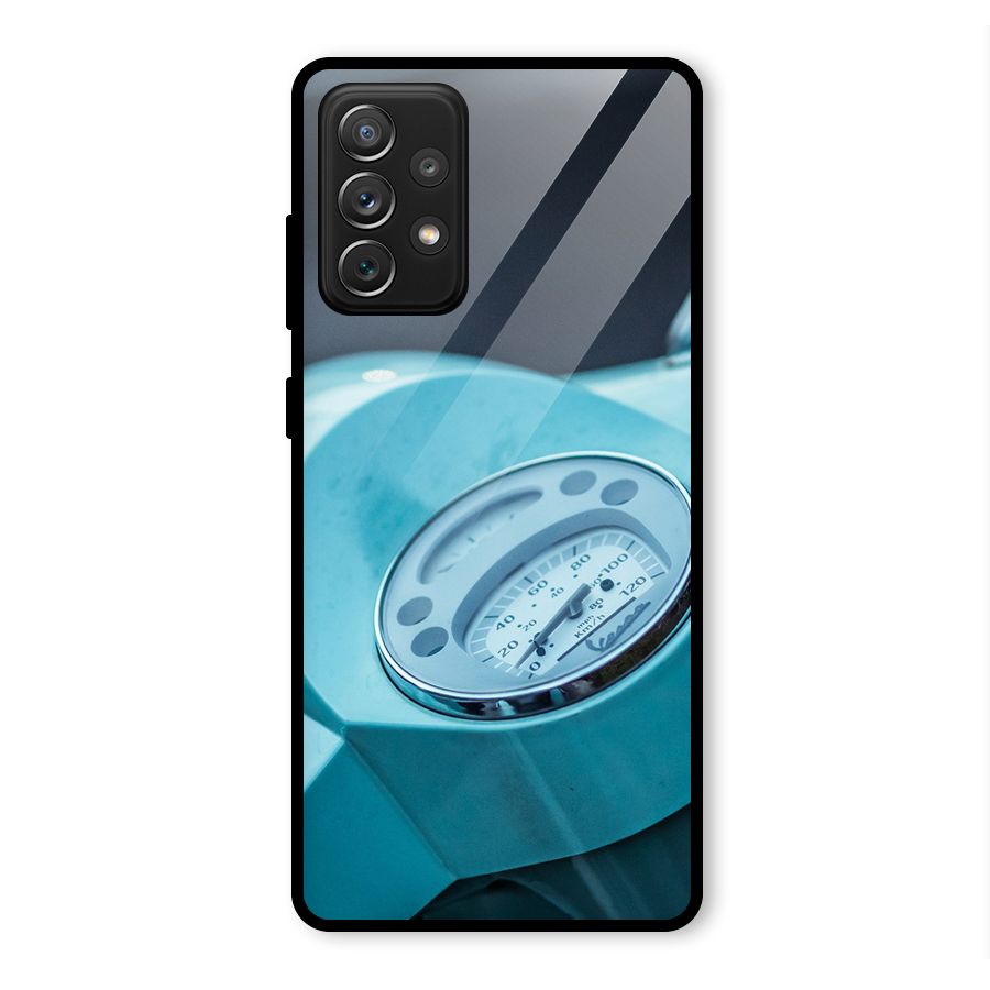 Scooter Meter Glass Back Case for Galaxy A72