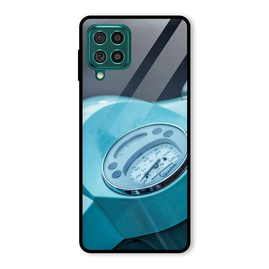 Scooter Meter Glass Back Case for Galaxy F62