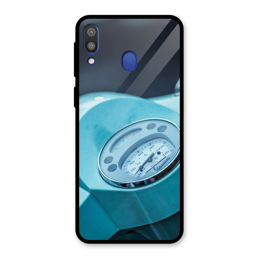 Scooter Meter Glass Back Case for Galaxy M20