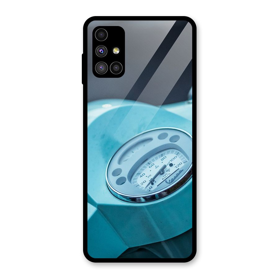 Scooter Meter Glass Back Case for Galaxy M51