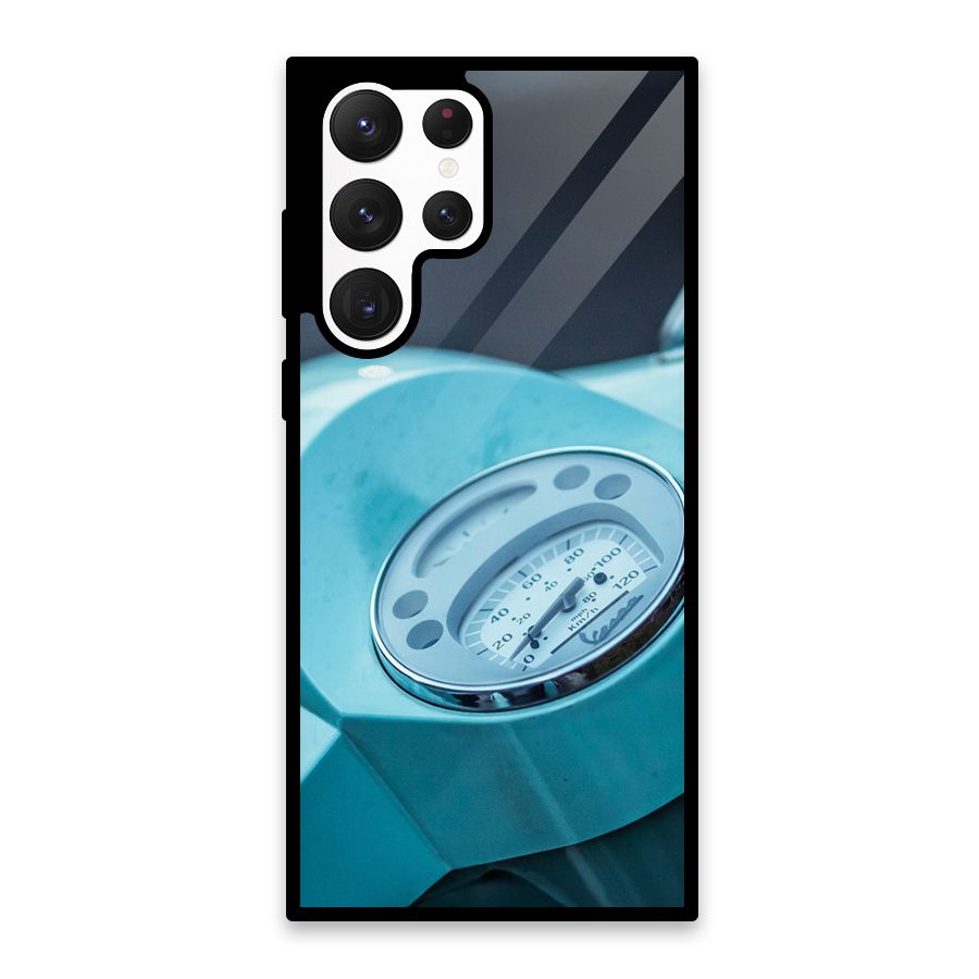 Scooter Meter Glass Back Case for Galaxy S22 Ultra 5G