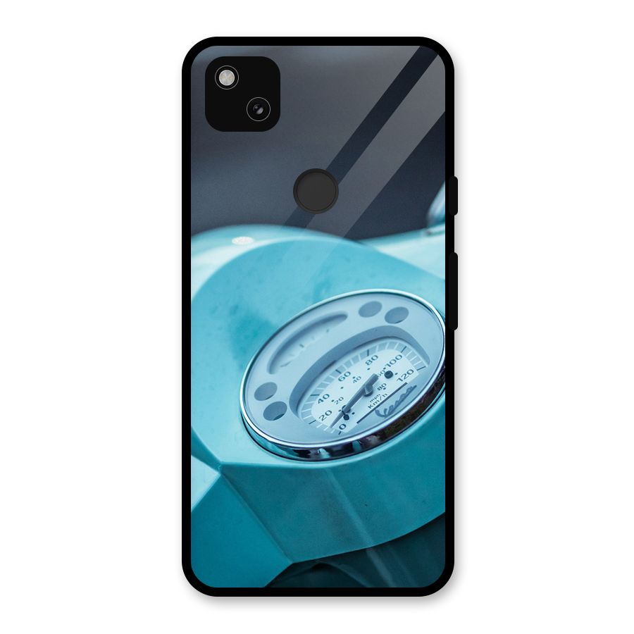 Scooter Meter Glass Back Case for Google Pixel 4a